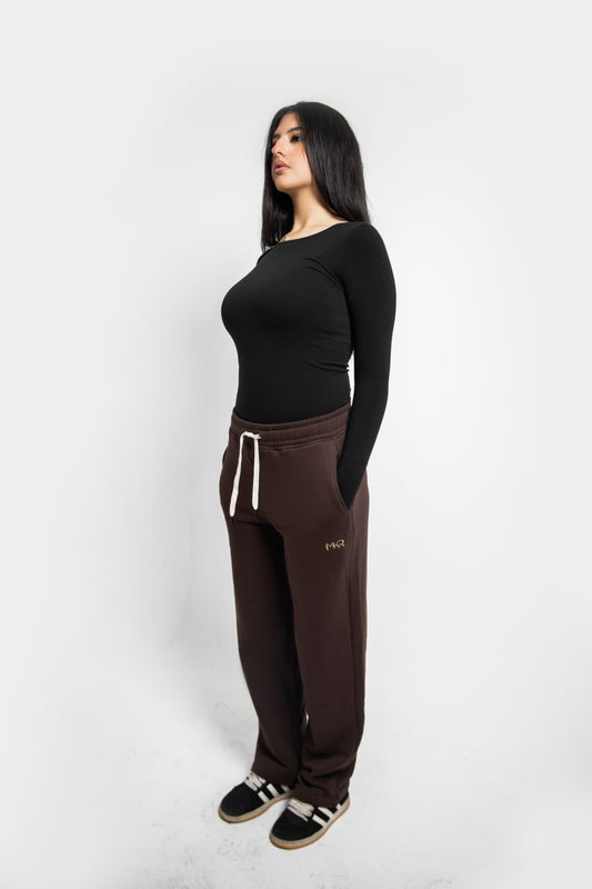 Brown Premium french terry sweatpants