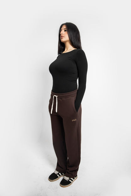 Brown Premium french terry sweatpants