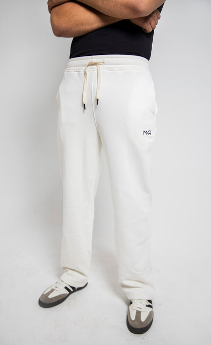 Creamy white Premium french terry sweatpants