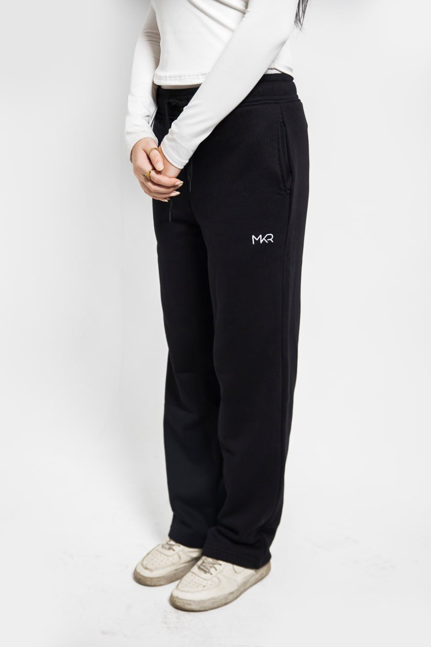 Black Premium French terry sweatpants