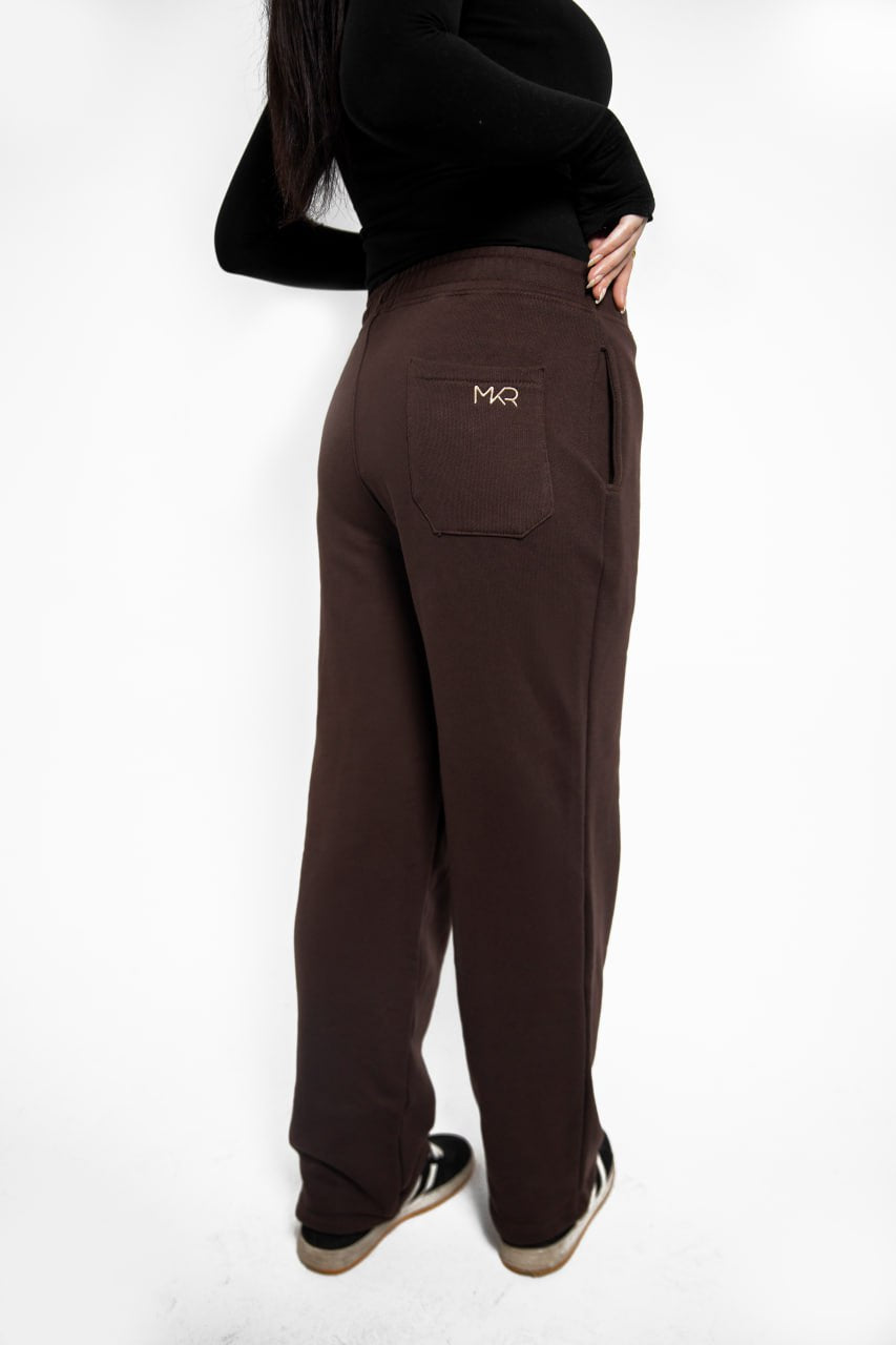 Brown Premium french terry sweatpants