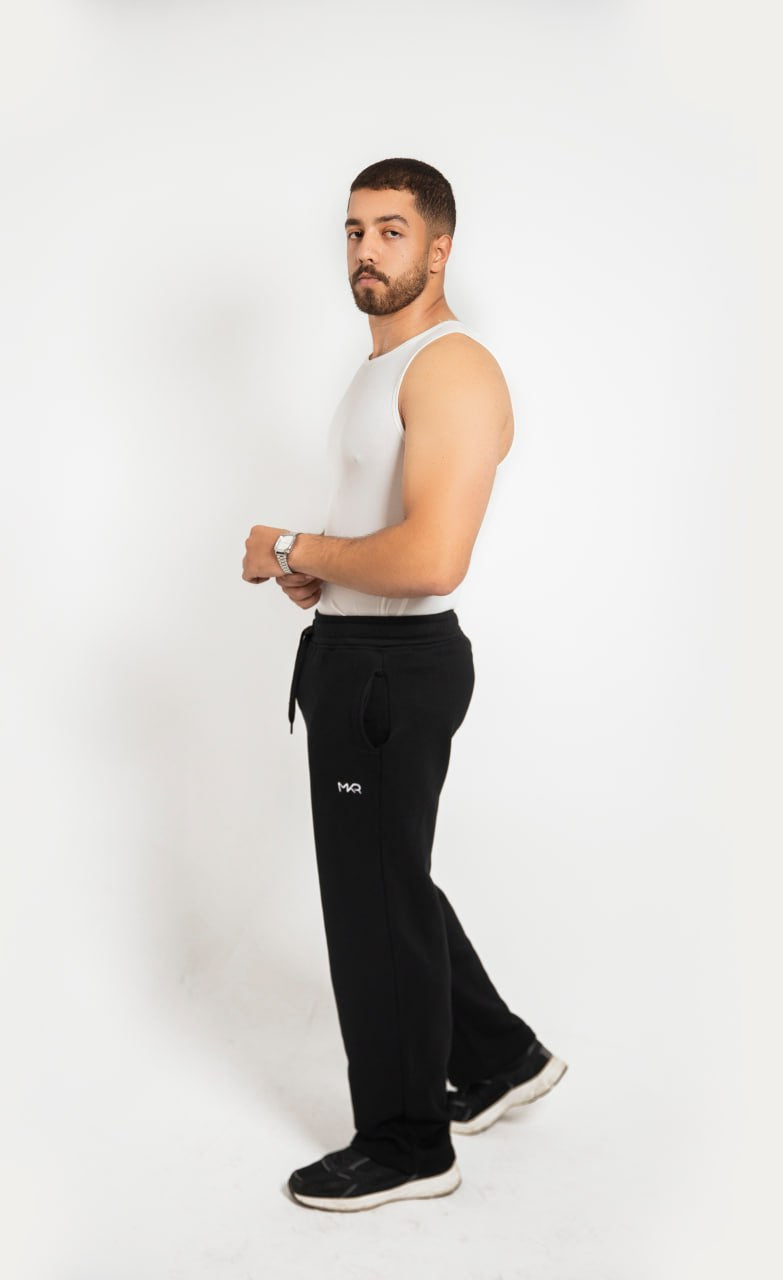 Black Premium French terry sweatpants